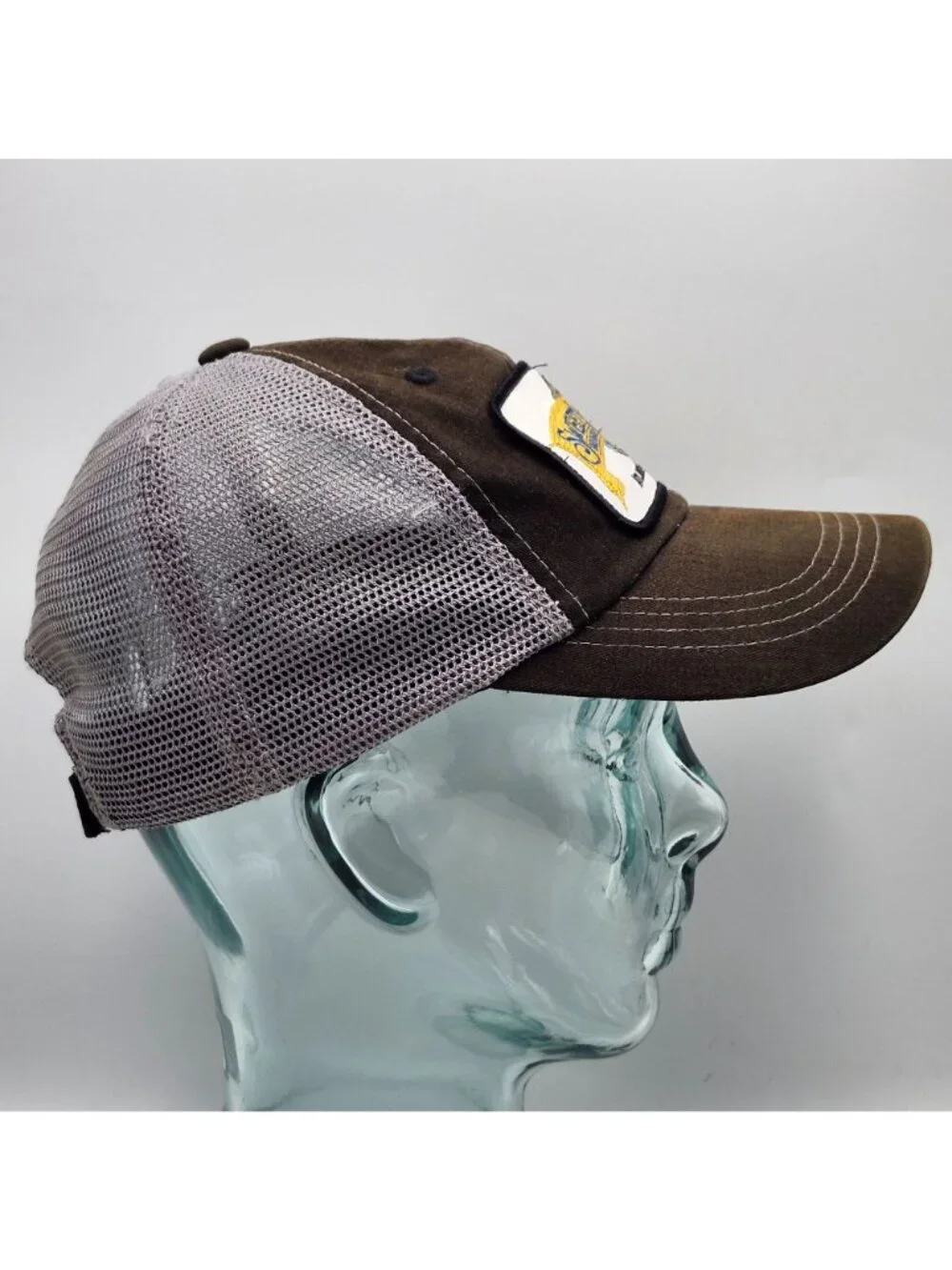 SweetWater Brewing Company Atlanta Georgia Mesh Trucker Hat Brown Gray